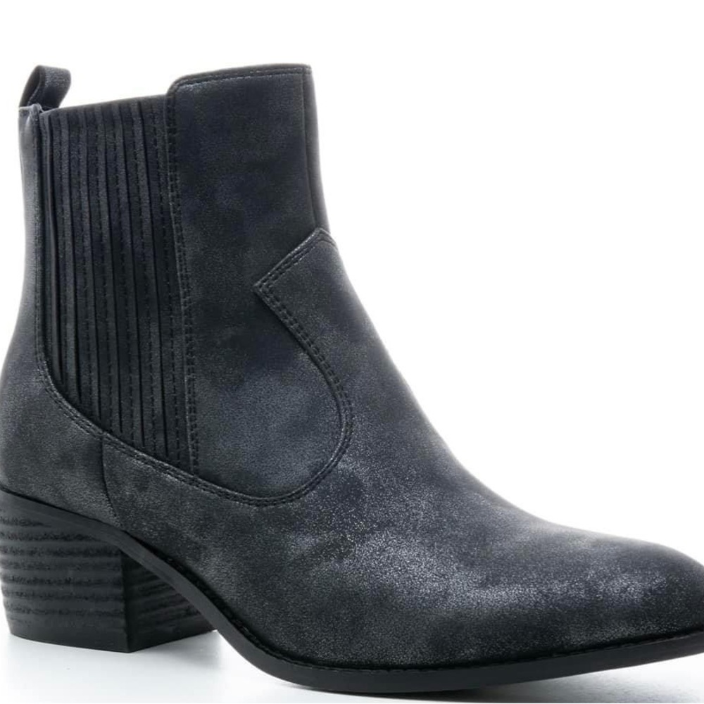 Corky’s Starboard Black Metallic Booties